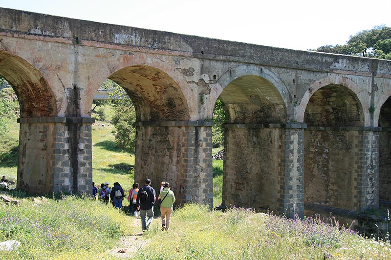 Puente de la Gitana. Arroyomolinos de León.